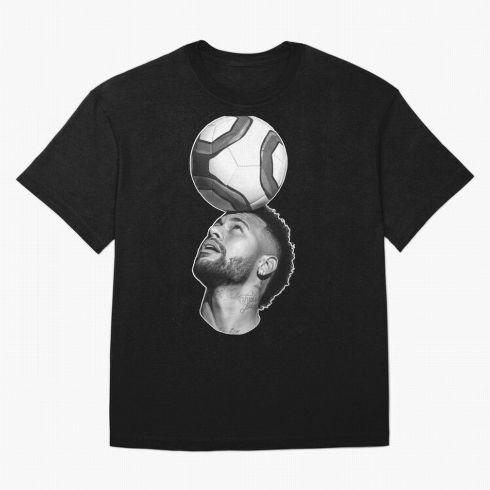 Neymar Jr. ¨C The Art of Balance Oversized T-Shirt Follow the Road to Match Day Hype around FIFA World Cup 2026 USA Canada Mexico, CR7 and Messi, Netherlands, Sports Nostalgia, International Competition, Famous Players and Unforgettable Victories;