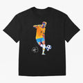 Neymar Jr Footballer Wpap Art Classic T-Shirt Make Every Match About FIFA World Cup 2026 Group Stage for Fans of Neymar, Haaland and Cristiano Ronaldo and Argentina, Bringing Classic Soccer Heritage, Championship Pressure, Fan Loyalty and