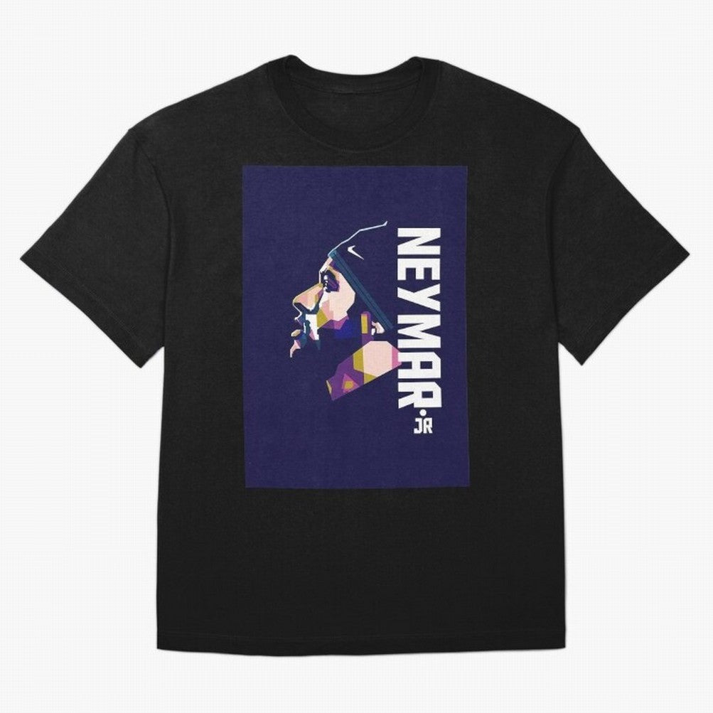 Neymar Jr Art Print Navy Classic T-Shirt Carry National Pride through Match Day Hype around FIFA World Cup 2026 Group Stage, Messi, Neymar and Mbappe, France and Portugal, Stadium Memories, Football Loyalty, International Chants and Championship