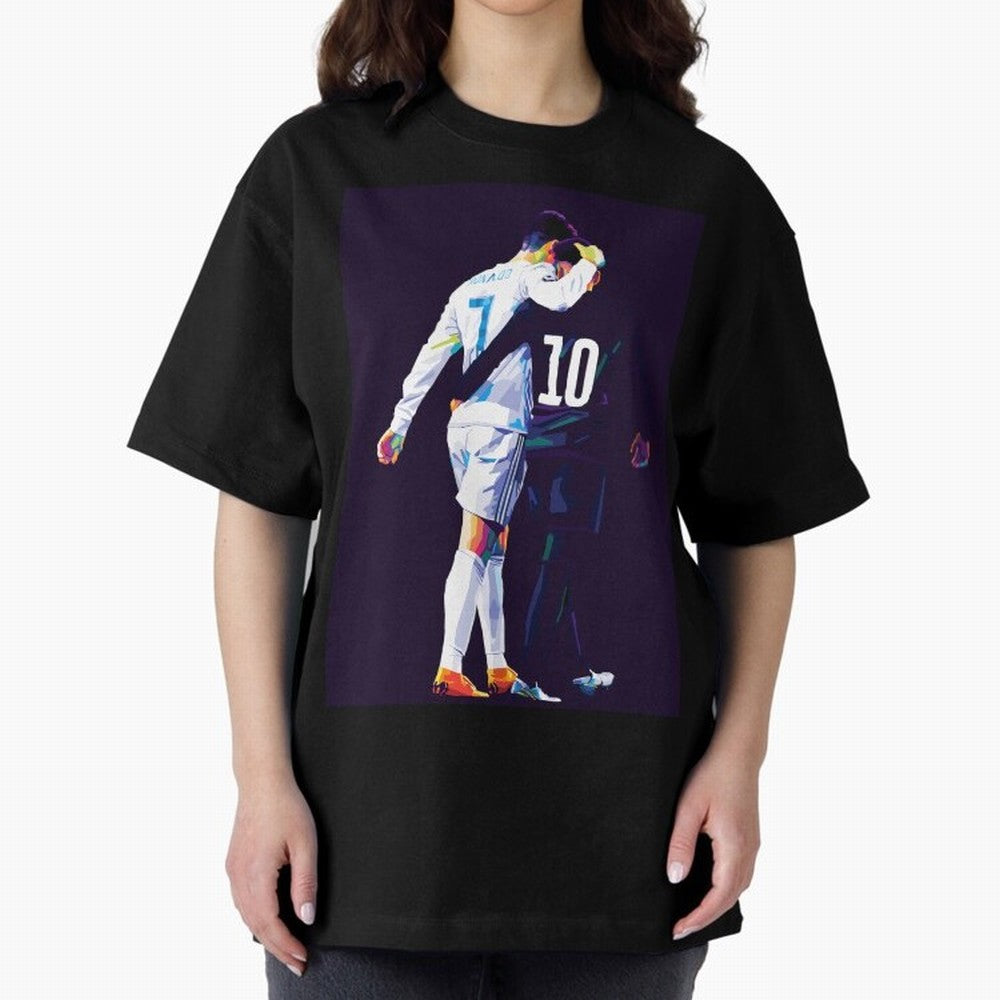 Neymar x Ronaldo Wpap Pop Art Classic T-Shirt Turn Football Passion into the FIFA World Cup 2026 USA Canada Mexico Journey through Haaland Highlights, England Pride, Game Day Rituals, Football Legends, Country Pride and the Road to the Final;