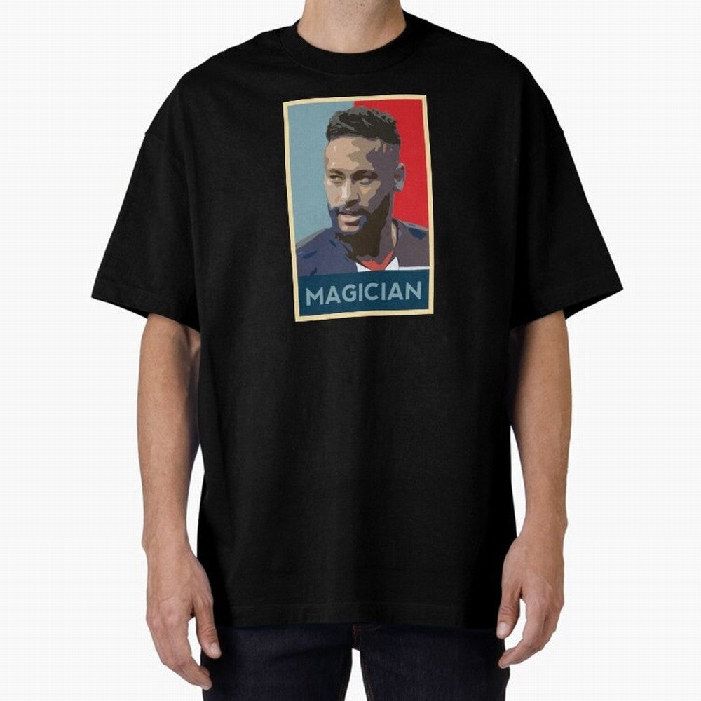 Neymar Hope Poster Classic T-Shirt Get Ready for FIFA World Cup 2026 for Fans of Haaland and Mbappe and England, Bringing Game Day Rituals, Football Legends, Country Pride and the Road to the Final; Perfect for Fans, Collectors, Family Gatherings,
