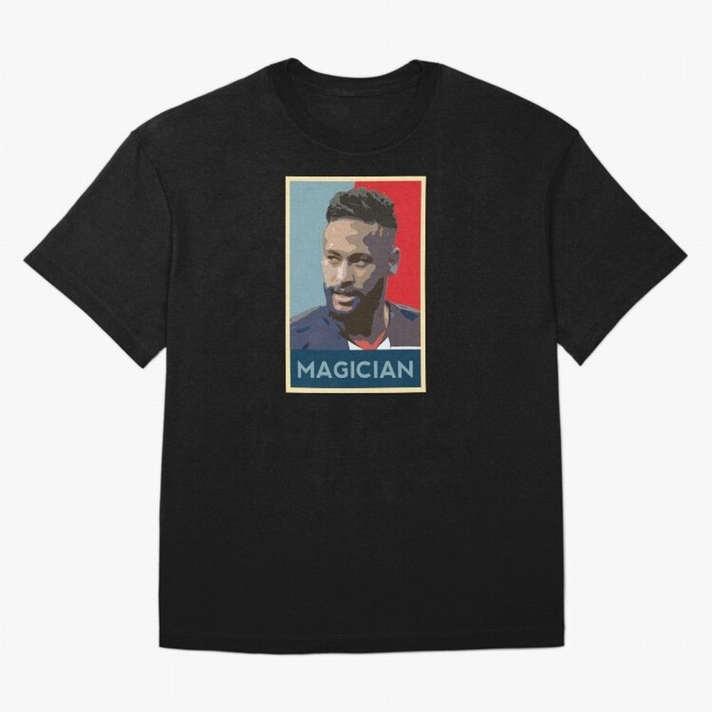 Neymar Hope Poster Classic T-Shirt Get Ready for FIFA World Cup 2026 for Fans of Haaland and Mbappe and England, Bringing Game Day Rituals, Football Legends, Country Pride and the Road to the Final; Perfect for Fans, Collectors, Family Gatherings,
