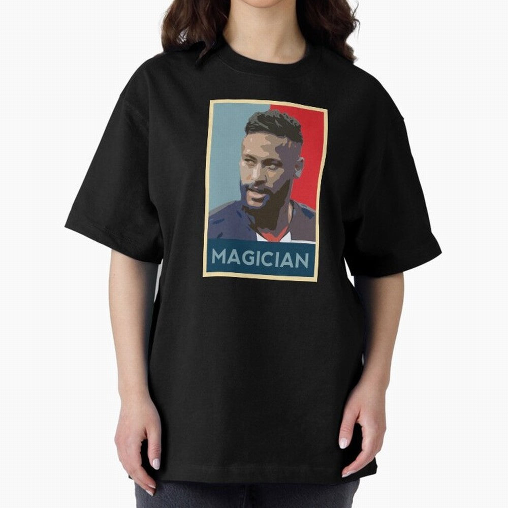Neymar Hope Poster Classic T-Shirt Get Ready for FIFA World Cup 2026 for Fans of Haaland and Mbappe and England, Bringing Game Day Rituals, Football Legends, Country Pride and the Road to the Final; Perfect for Fans, Collectors, Family Gatherings,