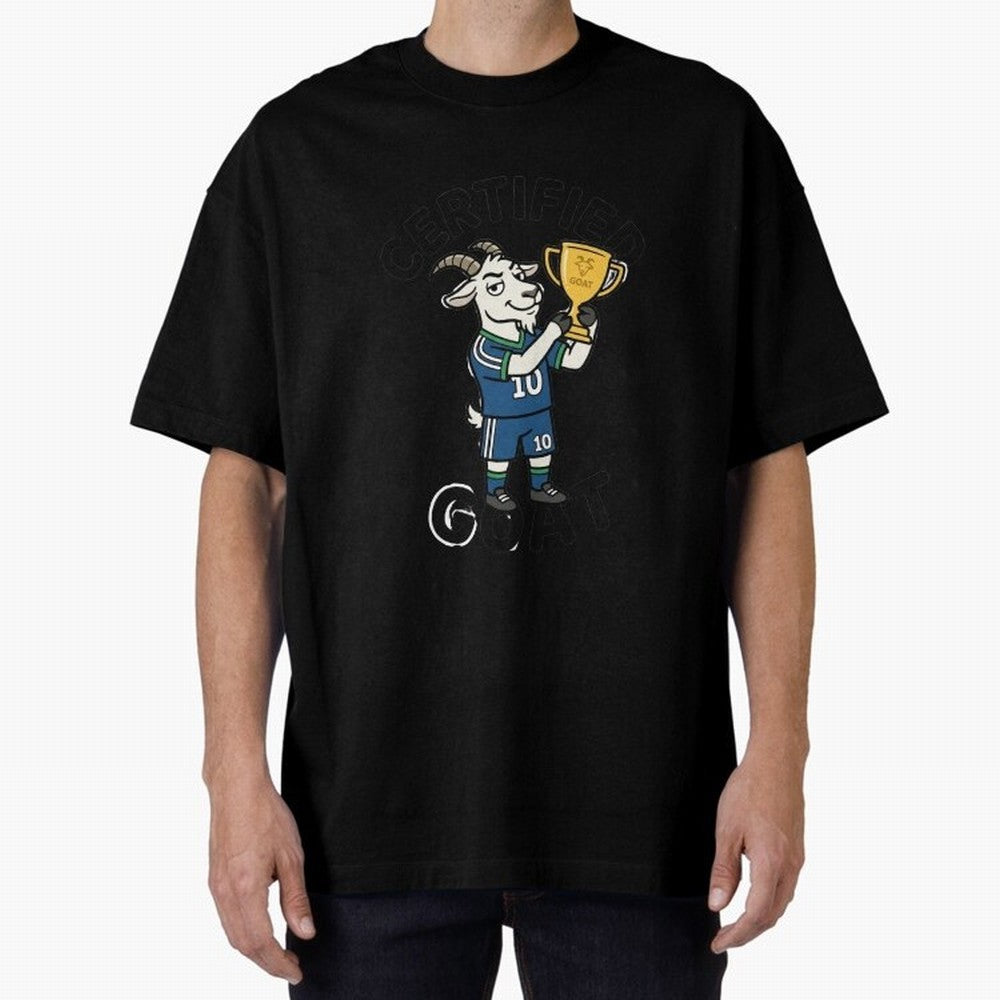 Certified G.O.A.T Classic T-Shirt Stand Out with Spirit from FIFA World Cup 2026 Group Stage for Fans of CR7 and Messi and Portugal, Spain and Germany, Bringing Retro Football Energy, Iconic Rivalries, Trophy Chase Drama and Stadium Atmosphere;