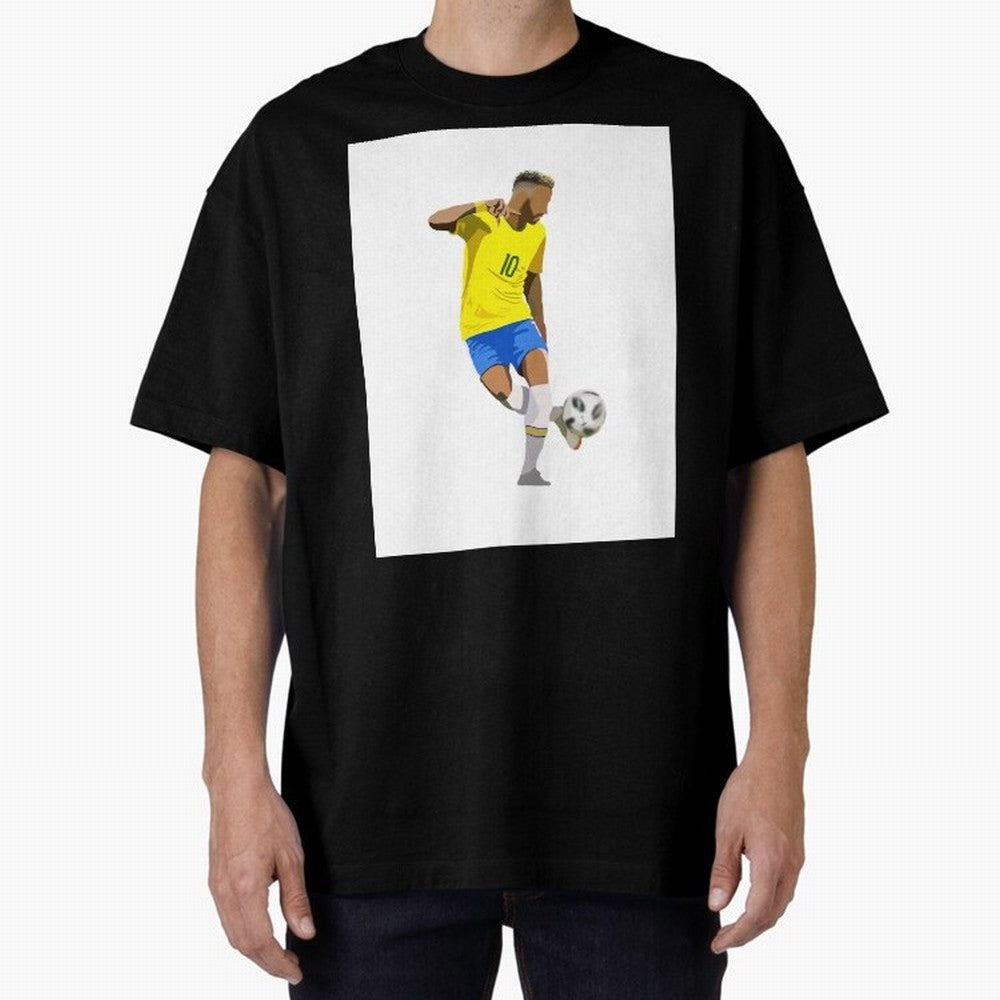Neymar Jr Brazil Classic T-Shirt Unlock the FIFA World Cup 2026 Journey through Haaland and Mbappe Highlights, France Pride, Vintage Soccer Flavor, Modern Football Stars, National Flags and Final Night Emotion; Created for Match Day Parties, Soccer