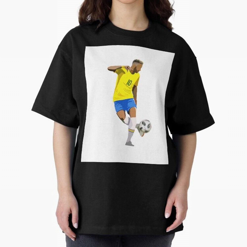 Neymar Jr Brazil Classic T-Shirt Unlock the FIFA World Cup 2026 Journey through Haaland and Mbappe Highlights, France Pride, Vintage Soccer Flavor, Modern Football Stars, National Flags and Final Night Emotion; Created for Match Day Parties, Soccer