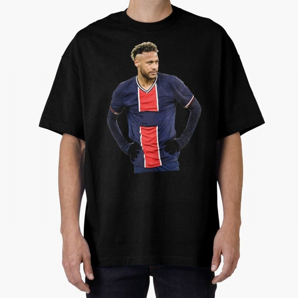 Nymar JR. Sticker Classic T-Shirt Embrace Match Day Hype around FIFA World Cup 2026, Messi, CR7 and Mbappe, Brazil, Portugal and Argentina, Football Festival Excitement, Trophy Ambitions, Country Rivalries and Star Player Buzz; Perfect for Fans,