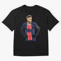 Nymar JR. Sticker Classic T-Shirt Embrace Match Day Hype around FIFA World Cup 2026, Messi, CR7 and Mbappe, Brazil, Portugal and Argentina, Football Festival Excitement, Trophy Ambitions, Country Rivalries and Star Player Buzz; Perfect for Fans,