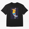Neymar Jr Wpap pop art Oversized T-Shirt Support Your Favorite Stars during FIFA World Cup 2026 Spirit, with Netherlands, Cristiano Ronaldo, Sports Nostalgia, International Competition, Famous Players and Unforgettable Victories; Built for
