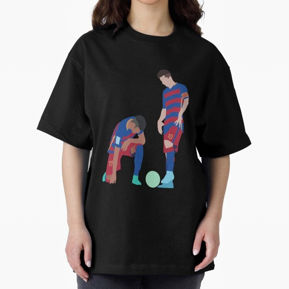 Messi and Neymar Football Free Kick Classic T-Shirt Bring Bold Fan Energy to Global Football Passion for FIFA World Cup 2026 Group Stage, with CR7, England and Germany, Stadium Chants, National Pride, Trophy Dreams and Unforgettable Football