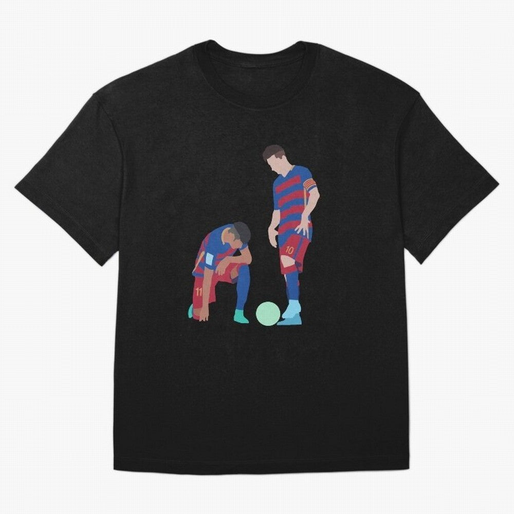 Messi and Neymar Football Free Kick Classic T-Shirt Bring Bold Fan Energy to Global Football Passion for FIFA World Cup 2026 Group Stage, with CR7, England and Germany, Stadium Chants, National Pride, Trophy Dreams and Unforgettable Football