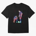 Messi and Neymar Football Free Kick Classic T-Shirt Bring Bold Fan Energy to Global Football Passion for FIFA World Cup 2026 Group Stage, with CR7, England and Germany, Stadium Chants, National Pride, Trophy Dreams and Unforgettable Football