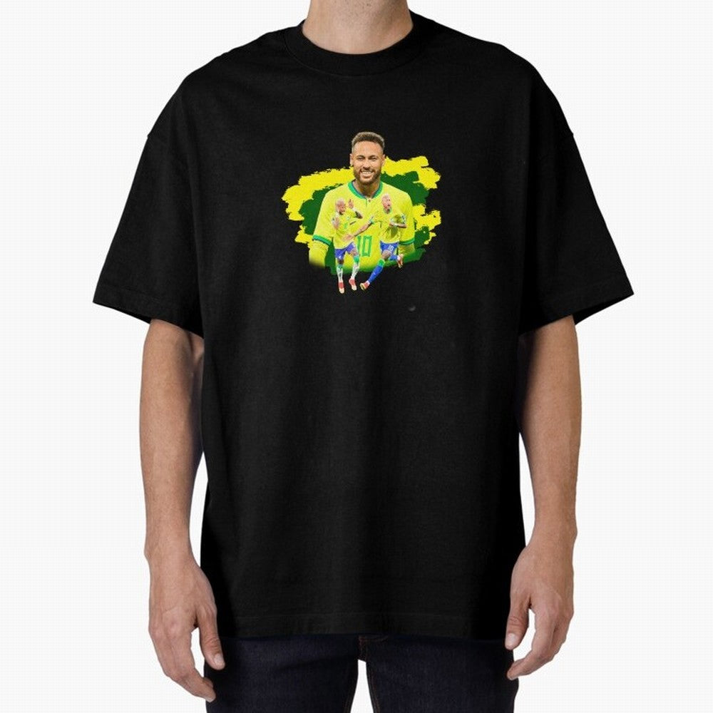 STICKER PAINTFULL NEYMAR JR STICKER FOOTBALL Classic T-Shirt Celebrate Supporters United by Match Day Hype around FIFA World Cup 2026, Neymar, Portugal, Vintage Soccer Flavor, Modern Football Stars, National Flags and Final Night Emotion; Perfect