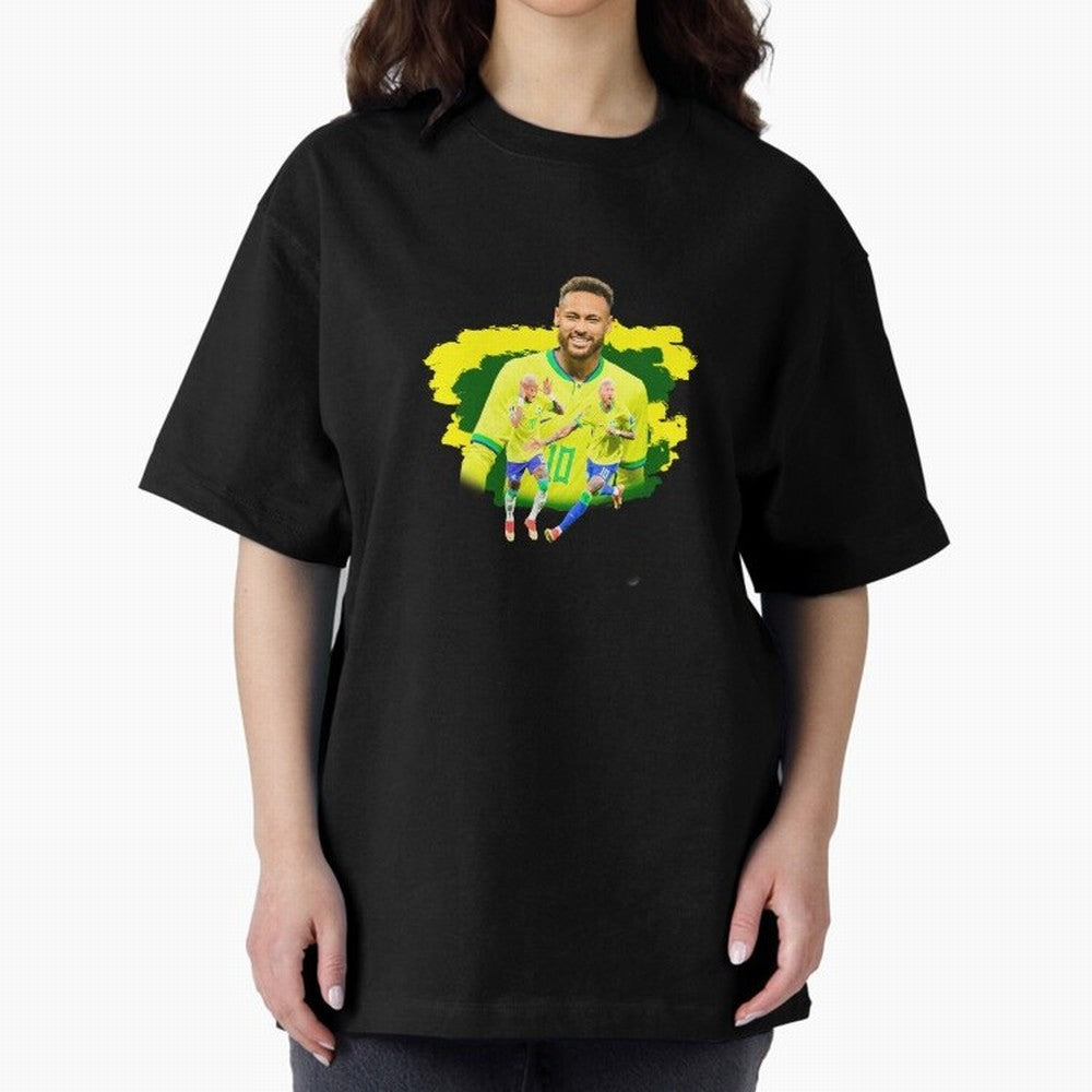 STICKER PAINTFULL NEYMAR JR STICKER FOOTBALL Classic T-Shirt Celebrate Supporters United by Match Day Hype around FIFA World Cup 2026, Neymar, Portugal, Vintage Soccer Flavor, Modern Football Stars, National Flags and Final Night Emotion; Perfect