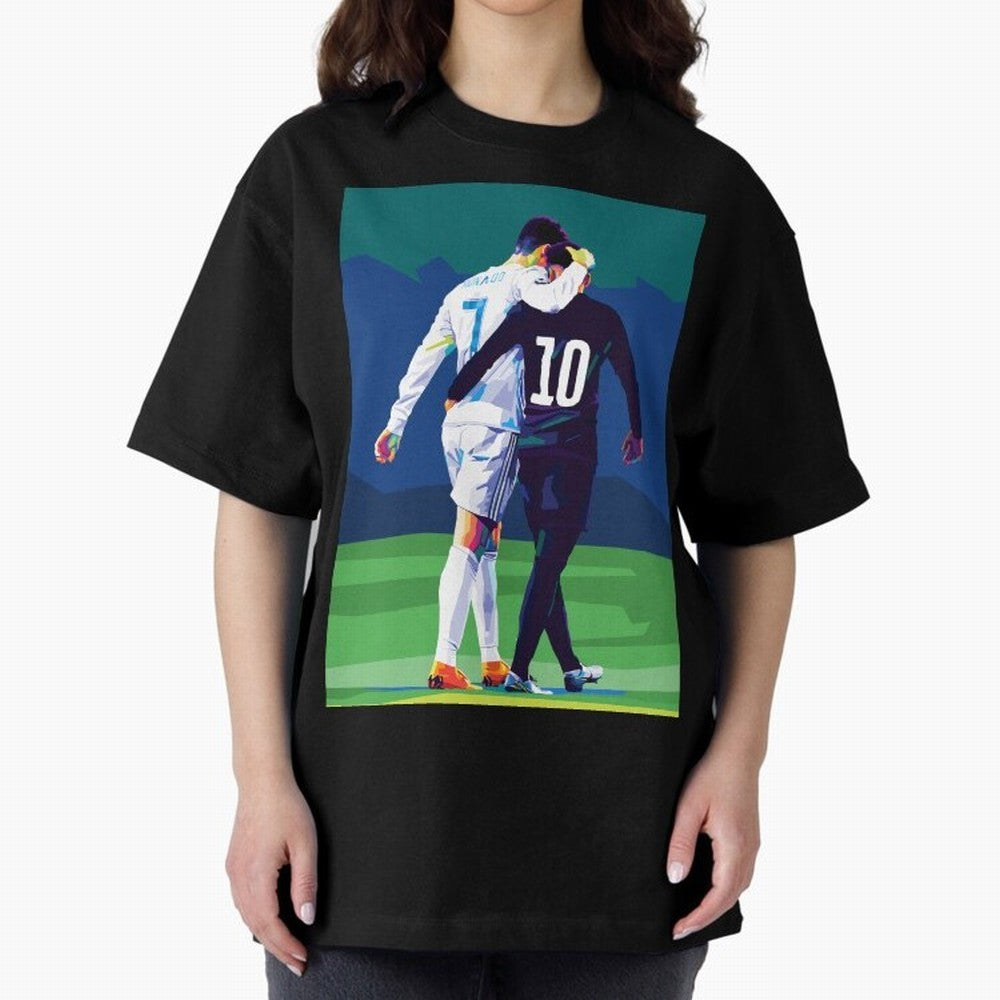 Ronaldo x Neymar Wpap Art Classic T-Shirt Turn Every Weekend Toward Match Day Hype around FIFA World Cup 2026 USA Canada Mexico, Mbappe, Argentina, Football History, Final Match Energy, Crowd Noise and Once in a Lifetime Moments; Built for