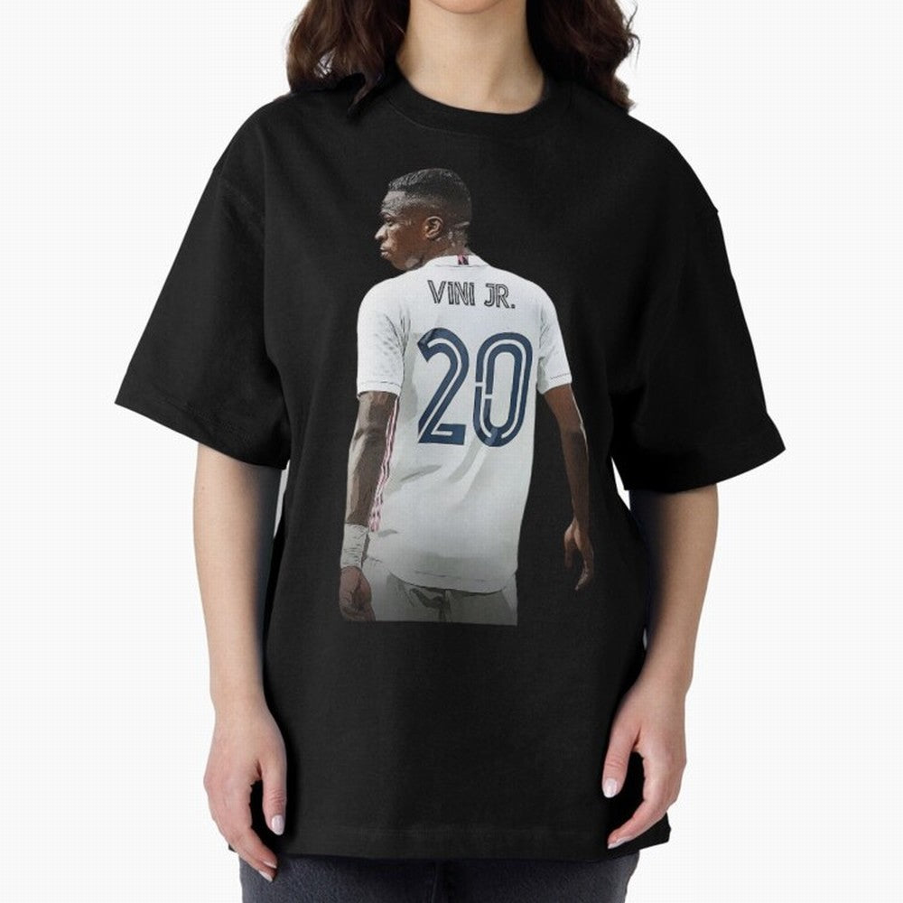 Vinicius Jr 20 - Madrid Classic T-Shirt Show Your Tournament Heart for FIFA World Cup 2026 Centered on Cristiano Ronaldo, Haaland and CR7, England Energy, Supporter Pride, Iconic Celebrations, Legendary Names and Global Match Day Energy; Great for