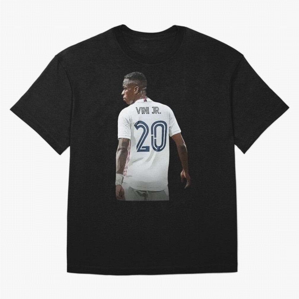Vinicius Jr 20 - Madrid Classic T-Shirt Show Your Tournament Heart for FIFA World Cup 2026 Centered on Cristiano Ronaldo, Haaland and CR7, England Energy, Supporter Pride, Iconic Celebrations, Legendary Names and Global Match Day Energy; Great for