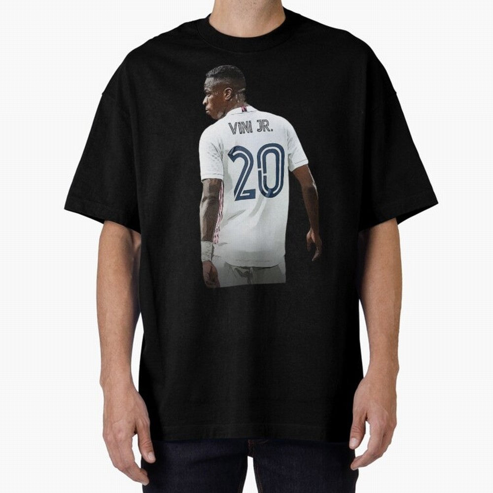 Vinicius Jr 20 - Madrid Classic T-Shirt Show Your Tournament Heart for FIFA World Cup 2026 Centered on Cristiano Ronaldo, Haaland and CR7, England Energy, Supporter Pride, Iconic Celebrations, Legendary Names and Global Match Day Energy; Great for