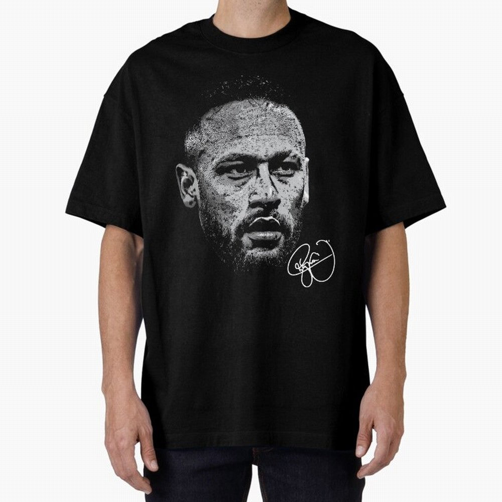 Neymar Signed Oversized T-Shirt Celebrate Global Passion for FIFA World Cup 2026 Group Stage Spirit, Filled with Argentina, France and Brazil, Cristiano Ronaldo, Stadium Memories, Football Loyalty, International Chants and Championship Tradition;