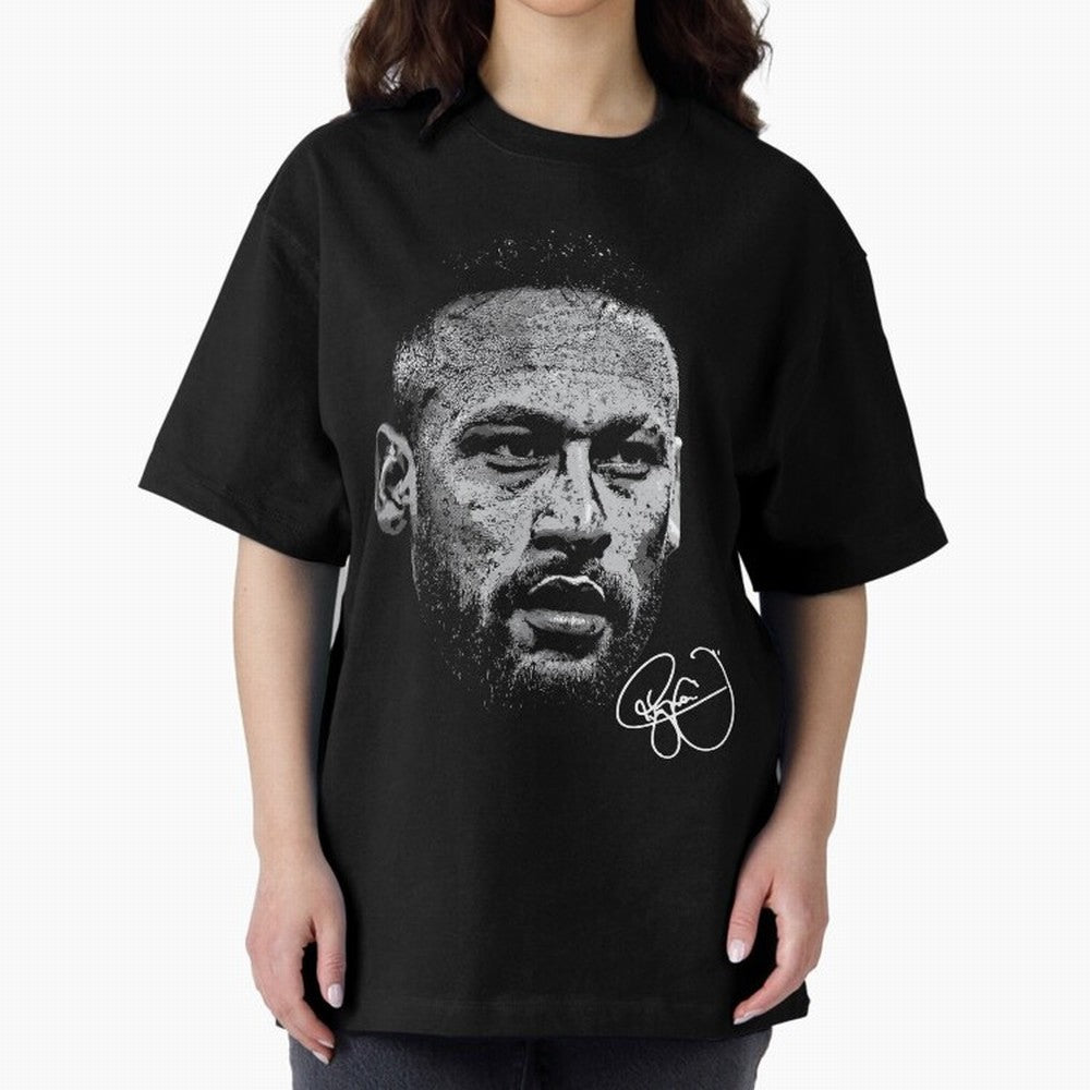 Neymar Signed Oversized T-Shirt Celebrate Global Passion for FIFA World Cup 2026 Group Stage Spirit, Filled with Argentina, France and Brazil, Cristiano Ronaldo, Stadium Memories, Football Loyalty, International Chants and Championship Tradition;