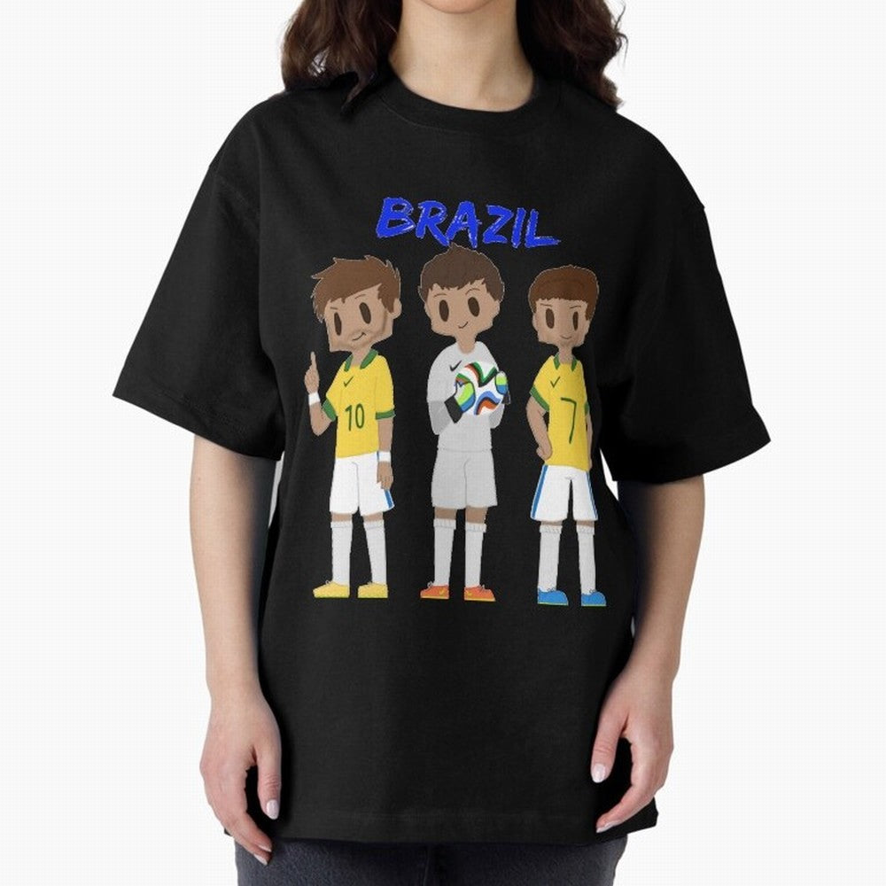 Brazil Essential T-Shirt Bring Stadium Energy to FIFA World Cup 2026 Group Stage Connected to Messi, CR7 and Mbappe, Argentina, France and Brazil Energy, Champion Mindset, Group Stage Buzz, Knockout Tension and Passionate Fan Culture; Great for