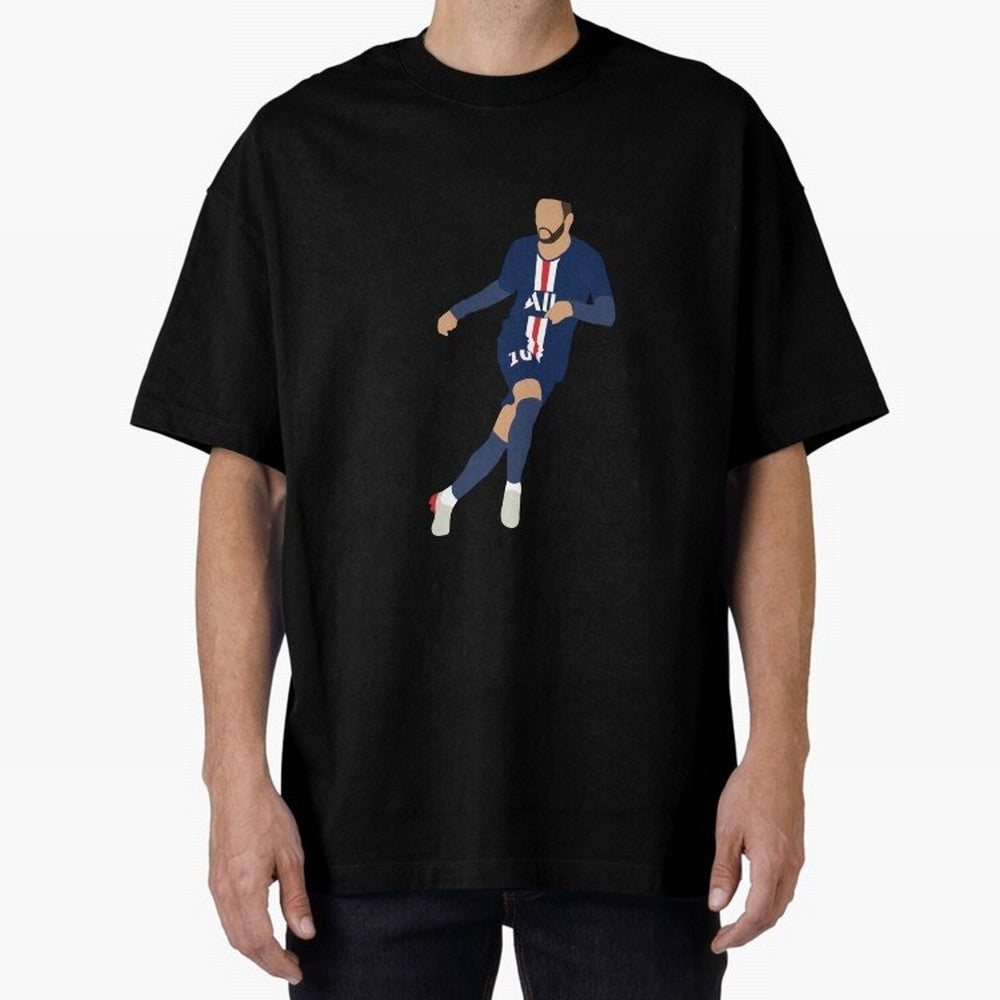 Neymar Jr Fan Art Classic T-Shirt Bring World Football Passion into FIFA World Cup 2026 USA Canada Mexico Connected to Messi and Cristiano Ronaldo, Argentina and Brazil Energy, Fan Favorite Moments, National Team Passion, Big Match Drama and Soccer