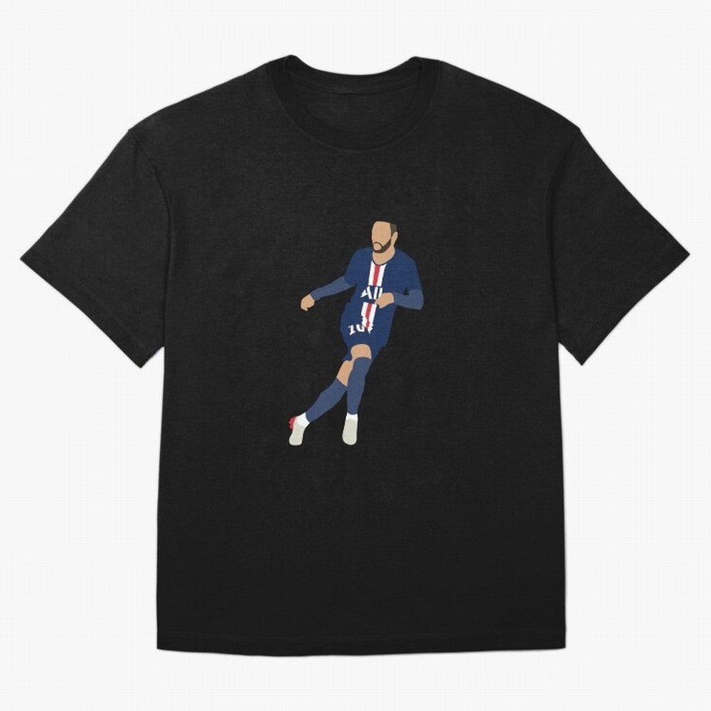 Neymar Jr Fan Art Classic T-Shirt Bring World Football Passion into FIFA World Cup 2026 USA Canada Mexico Connected to Messi and Cristiano Ronaldo, Argentina and Brazil Energy, Fan Favorite Moments, National Team Passion, Big Match Drama and Soccer