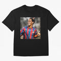 ronaldinho Classic T-Shirt Celebrate Unforgettable Nights in FIFA World Cup 2026 Group Stage Spirit, Highlighting England and Germany, Mbappe and Neymar, Retro Football Energy, Iconic Rivalries, Trophy Chase Drama and Stadium Atmosphere; Made for