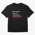 Life goal - Neymar Jr Classic T-Shirt Stand with FIFA World Cup 2026 USA Canada Mexico Capturing Mbappe, England and Germany Energy, Soccer Culture, Superstar Moments, National Team Dreams and Competitive Fire; Perfect for Supporters Who Want Bold