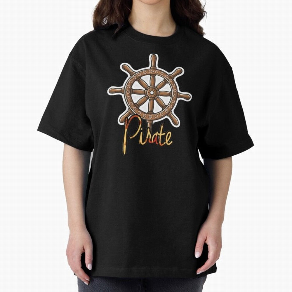 pirate, steering wheel, wheel, pirates of the Caribbean, Brandon brown, wooden, fashionista pop art, neymar jr art, Oversized T-Shirt Bring Bold Fan Energy to FIFA World Cup 2026 Group Stage Featuring Haaland, Germany Energy, Global Supporter