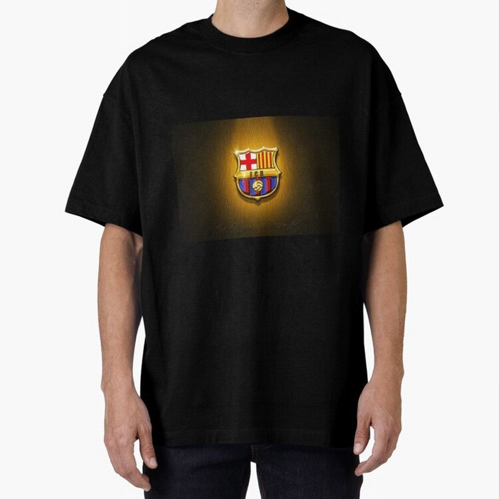 barcelona Oversized T-Shirt Celebrate Football Dreams Across FIFA World Cup 2026 for Fans of Mbappe and Neymar and Argentina, France and Brazil, Bringing Fan Favorite Moments, National Team Passion, Big Match Drama and Soccer History; Ideal for
