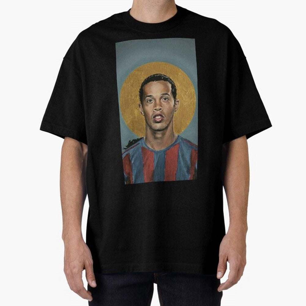ronaldinho Oversized T-Shirt Keep the Legacy of FIFA World Cup 2026 Group Stage Made for Mbappe, Argentina Energy, Worldwide Fan Energy, Dramatic Goals, Stadium Lights and Championship Celebrations; Built for Supporters Chasing Trophy Dreams, Final