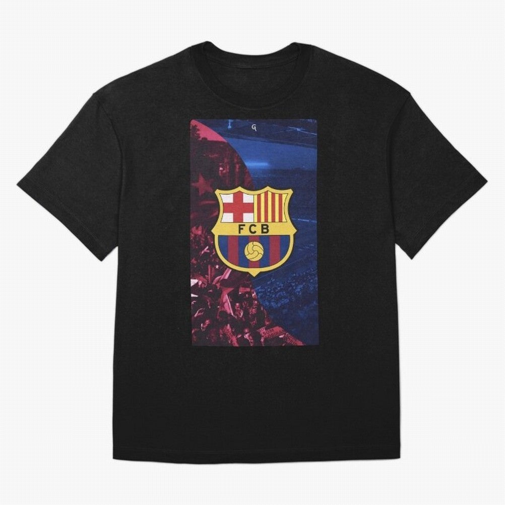 barcelona Classic T-Shirt Represent Football Lovers during Global Football Passion for FIFA World Cup 2026, Featuring Neymar, Haaland and Cristiano Ronaldo, England and Germany, Championship Spirit, Famous Goals, Roaring Crowds and International