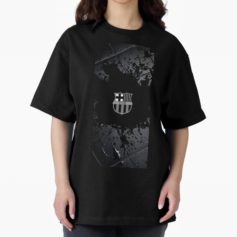barcelona Oversized T-Shirt Show Match Day Excitement for Match Day Hype around FIFA World Cup 2026 Group Stage, Haaland and Mbappe, France, Supporter Pride, Iconic Celebrations, Legendary Names and Global Match Day Energy; Made for Die Hard