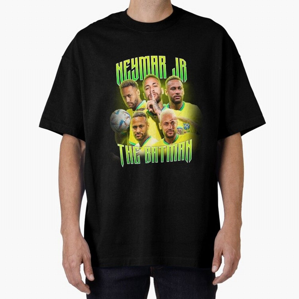 Neymar Jr Vintage Style Tee, Bootleg Tee, Bootleg T Shirt, Rap Tee Classic T-Shirt Support the Legends of FIFA World Cup 2026 Group Stage Capturing Messi, CR7 and Mbappe, Argentina Energy, Champion Mindset, Group Stage Buzz, Knockout Tension and