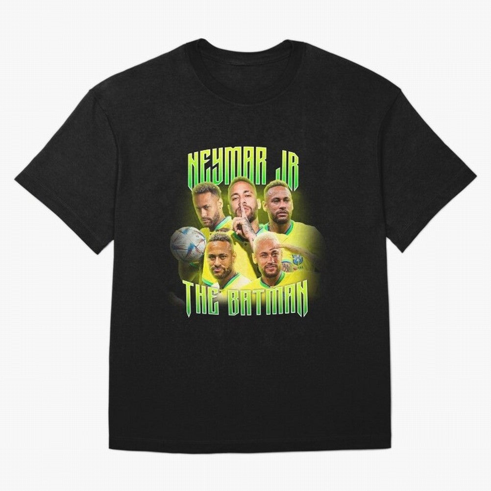 Neymar Jr Vintage Style Tee, Bootleg Tee, Bootleg T Shirt, Rap Tee Classic T-Shirt Support the Legends of FIFA World Cup 2026 Group Stage Capturing Messi, CR7 and Mbappe, Argentina Energy, Champion Mindset, Group Stage Buzz, Knockout Tension and