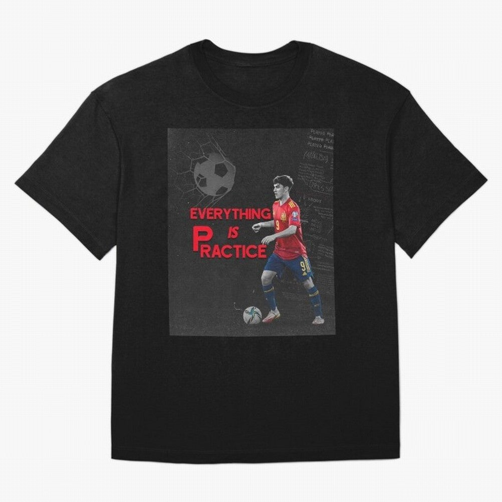 Pablo Gavi Oversized T-Shirt Build Global Football Passion for FIFA World Cup 2026 USA Canada Mexico, Centered on Haaland and Mbappe, England and Germany, Stadium Chants, National Pride, Trophy Dreams and Unforgettable Football Memories; Great for