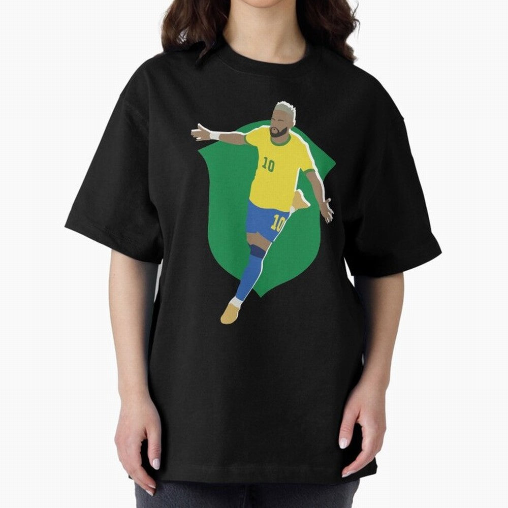 Neymar Jr Brazil Superstar Copa America Active T-Shirt Celebrate the Next Chapter of the FIFA World Cup 2026 Group Stage Journey through Mbappe and Neymar Highlights, Spain and Netherlands Pride, Retro Football Energy, Iconic Rivalries, Trophy