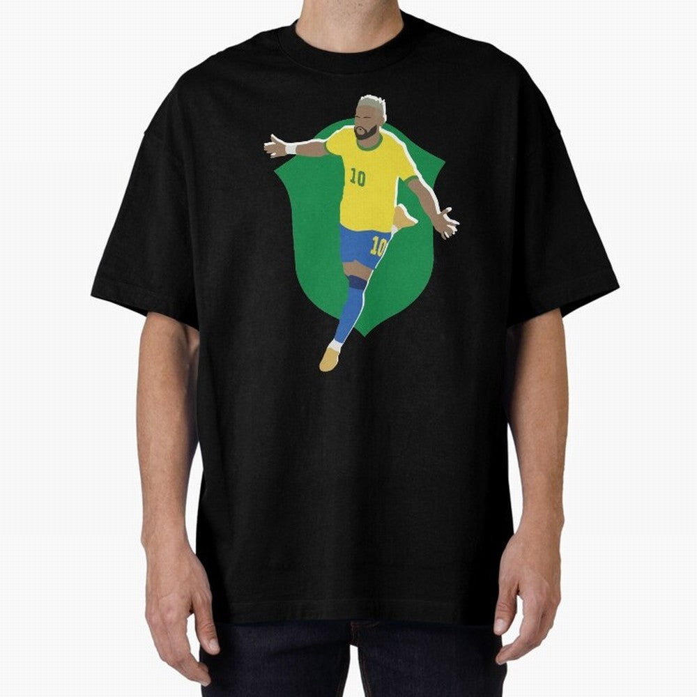 Neymar Jr Brazil Superstar Copa America Active T-Shirt Celebrate the Next Chapter of the FIFA World Cup 2026 Group Stage Journey through Mbappe and Neymar Highlights, Spain and Netherlands Pride, Retro Football Energy, Iconic Rivalries, Trophy