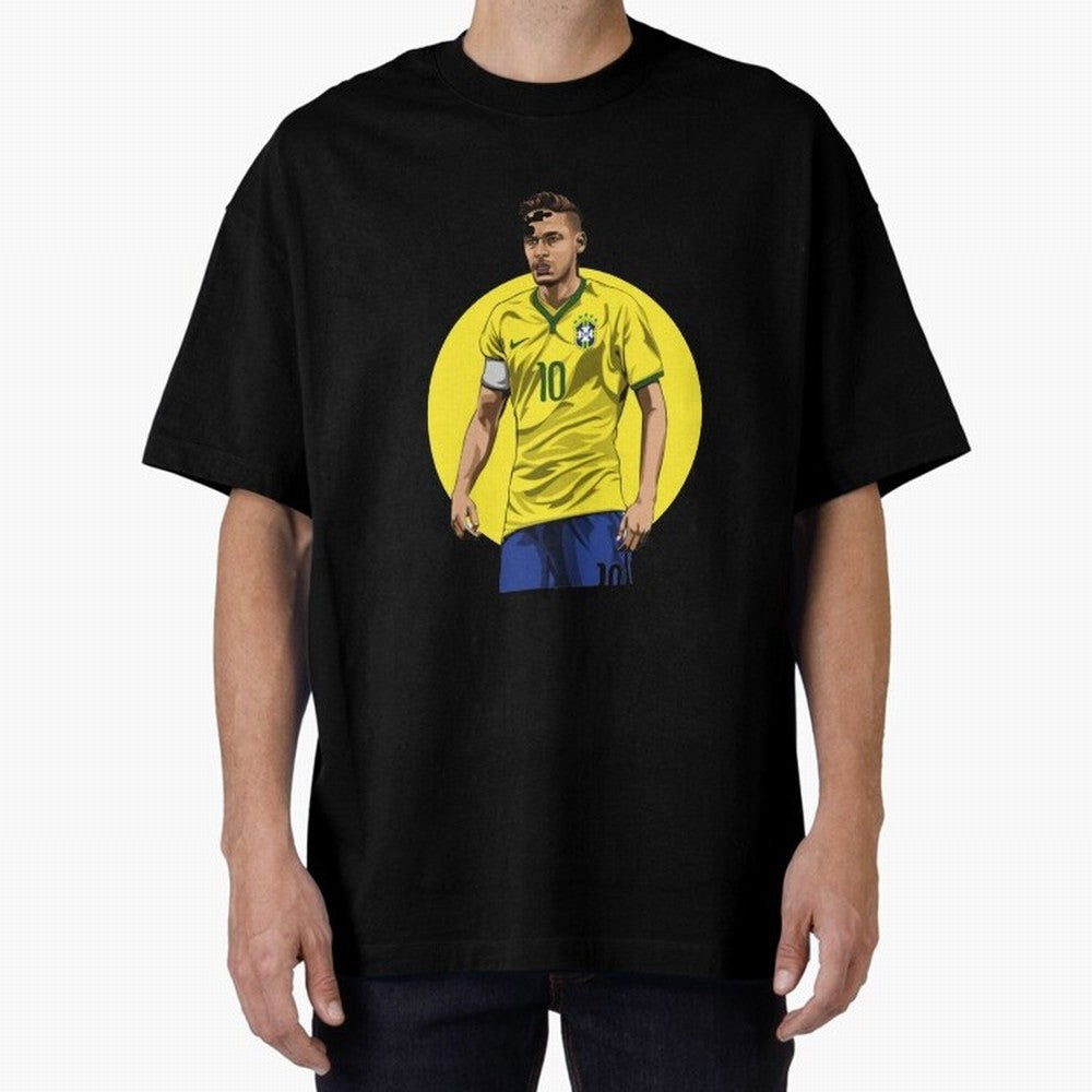 Neymar Jr. Magic: Exclusive Sticker Collection Classic T-Shirt Bring Match Day Fire to the FIFA World Cup 2026 Group Stage Journey through Haaland Highlights, Brazil Pride, Soccer Culture, Superstar Moments, National Team Dreams and Competitive