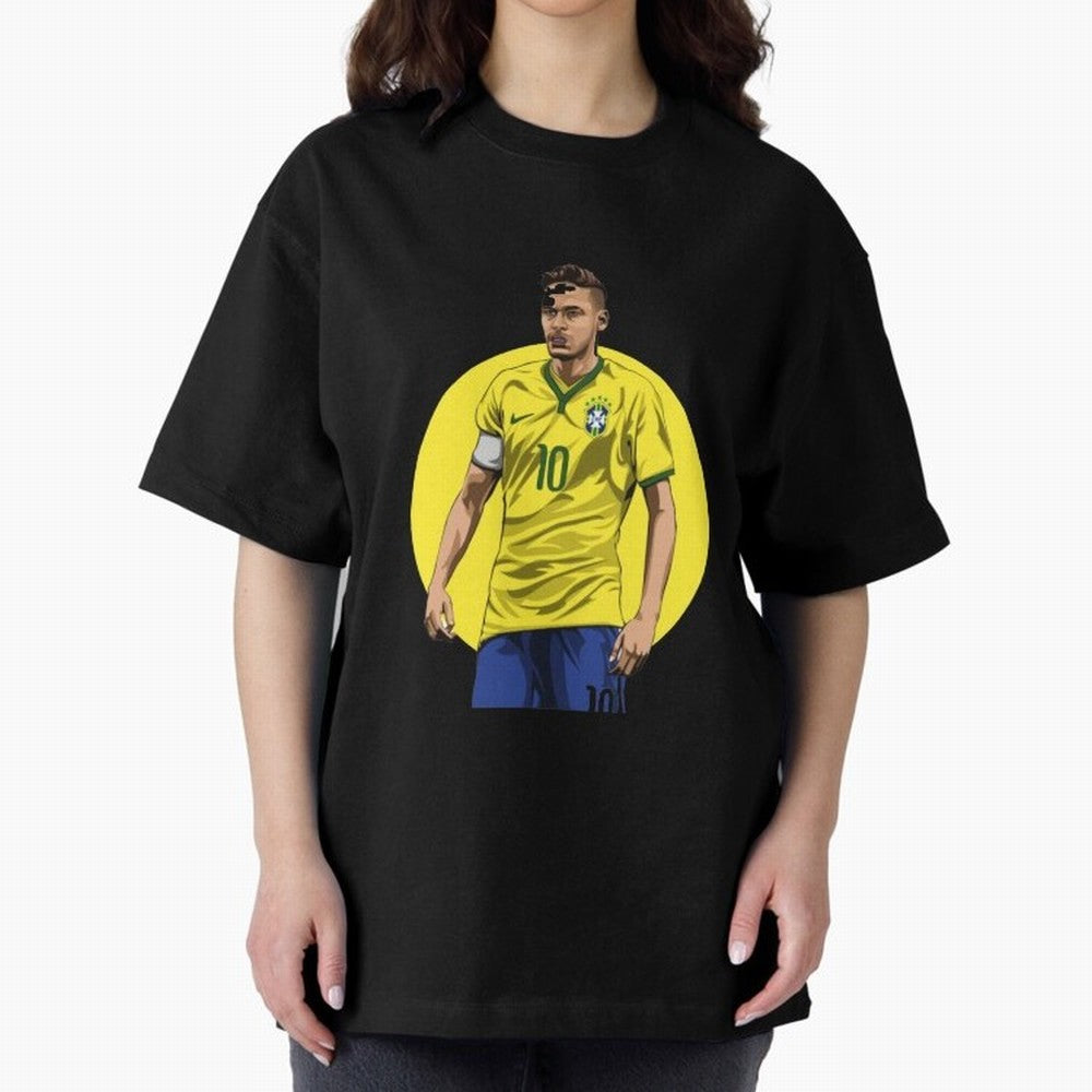 Neymar Jr. Magic: Exclusive Sticker Collection Classic T-Shirt Bring Match Day Fire to the FIFA World Cup 2026 Group Stage Journey through Haaland Highlights, Brazil Pride, Soccer Culture, Superstar Moments, National Team Dreams and Competitive