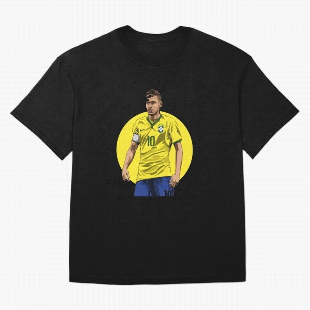 Neymar Jr. Magic: Exclusive Sticker Collection Classic T-Shirt Bring Match Day Fire to the FIFA World Cup 2026 Group Stage Journey through Haaland Highlights, Brazil Pride, Soccer Culture, Superstar Moments, National Team Dreams and Competitive
