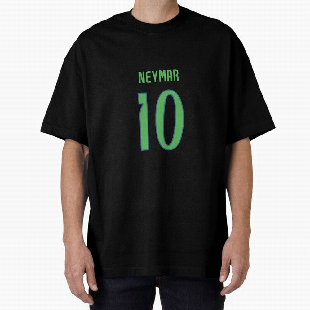 Neymar Jr Brazil Home Jersey 2024 Classic T-Shirt Experience Global Football Passion for FIFA World Cup 2026, Centered on Neymar, Haaland and Cristiano Ronaldo, Brazil, Portugal and Argentina, Sports Nostalgia, International Competition, Famous