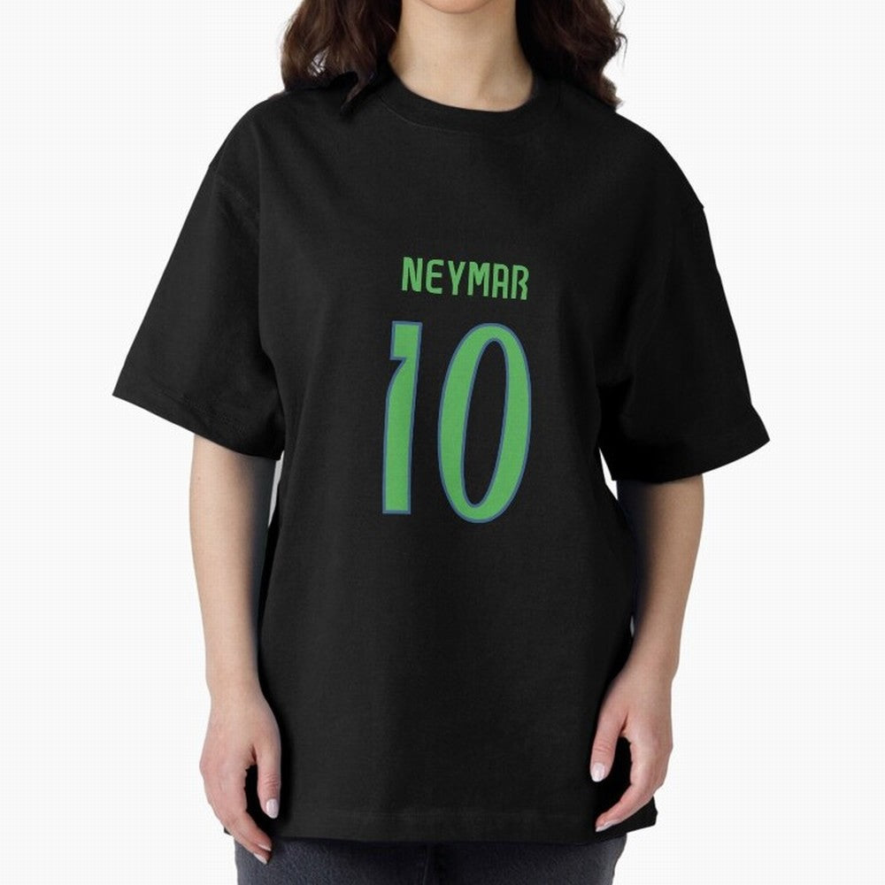 Neymar Jr Brazil Home Jersey 2024 Classic T-Shirt Experience Global Football Passion for FIFA World Cup 2026, Centered on Neymar, Haaland and Cristiano Ronaldo, Brazil, Portugal and Argentina, Sports Nostalgia, International Competition, Famous