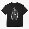 Neymar Jr Black and White Version Oversized T-Shirt Turn Up for FIFA World Cup 2026 Group Stage Made for CR7 and Messi, Argentina Energy, Game Day Rituals, Football Legends, Country Pride and the Road to the Final; Ideal for Football Dads, Football