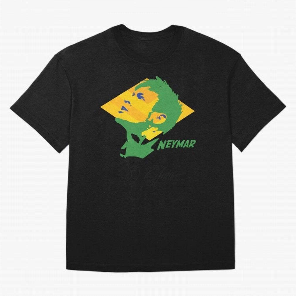 BRAZIL NEYMAR JR. WC 14 FOOTBALL T-SHIRT Essential T-Shirt Support the Legends of Global Football Passion for FIFA World Cup 2026, Capturing CR7, Germany, Game Day Rituals, Football Legends, Country Pride and the Road to the Final; Perfect for
