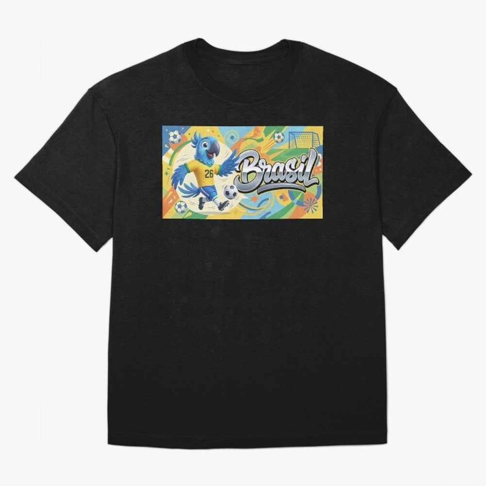 World Cup 2026 Brazil Soccer Team Fan Art Classic T-Shirt Make Memories around Match Day Hype around FIFA World Cup 2026 Group Stage, Messi, CR7 and Mbappe, England, France and Netherlands, Soccer Culture, Superstar Moments, National Team Dreams