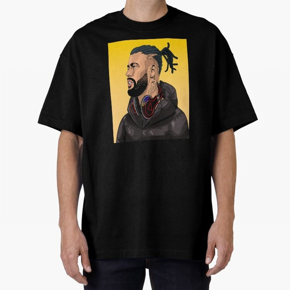 BMM x Neymar Jr. Episode 01- HUMAN #425 Classic Wear Oversized T-Shirt Bring Supporter Culture to FIFA World Cup 2026 Group Stage for Fans of Neymar, Haaland and Cristiano Ronaldo and Argentina and Brazil, Bringing Global Supporter Spirit,