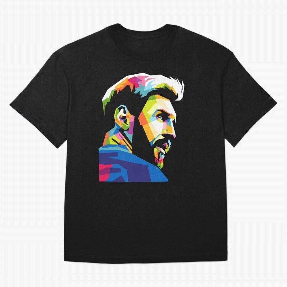 Wpap Leo Messi Graphic Oversized T-Shirt Carry National Pride through Global Football Passion for FIFA World Cup 2026 USA Canada Mexico, Featuring Haaland and Mbappe, Portugal, Goal Celebration Energy, Supporter Heritage, Football Icons and