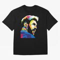Wpap Leo Messi Graphic Oversized T-Shirt Carry National Pride through Global Football Passion for FIFA World Cup 2026 USA Canada Mexico, Featuring Haaland and Mbappe, Portugal, Goal Celebration Energy, Supporter Heritage, Football Icons and